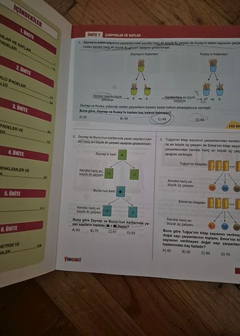 Fenomen 8. Sınıf Matematik LGS Soru Bankası