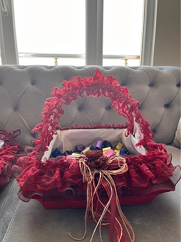 Kına sepeti ve tepsisi - Görsel 3