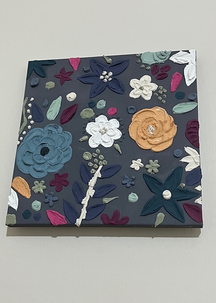 Kabartma dokulu tablo - Görsel 2