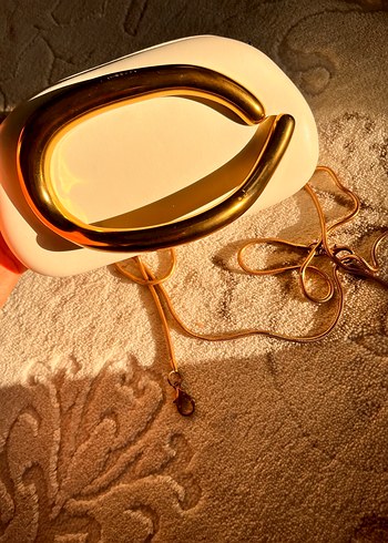  Beden Parlak gold tokalı zara çanta