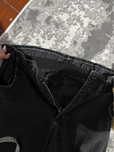 s Beden siyah Renk kot pantalon
