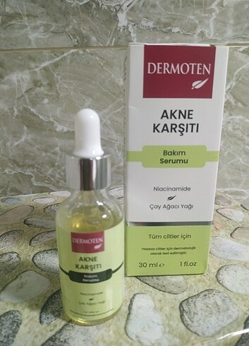 DERMOTEN AKNE KARŞITI BAKIM SERUMU 