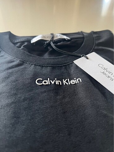 Calvin Klein Calvin Klein kabartma yazılı tshirt