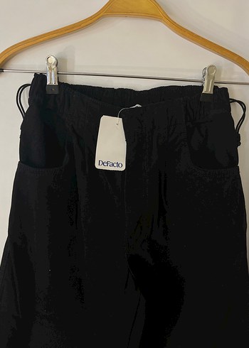 Kadın Siyah Baggy Pantolon - Görsel 2