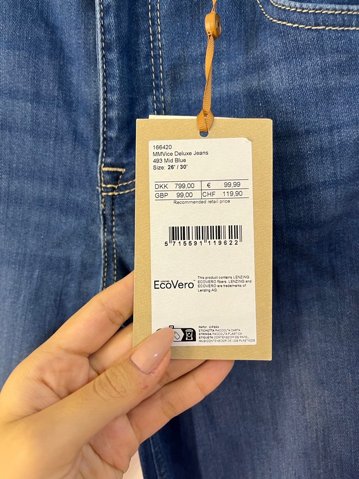 Mos Mosh Kadın Denim Pantolon - Görsel 4