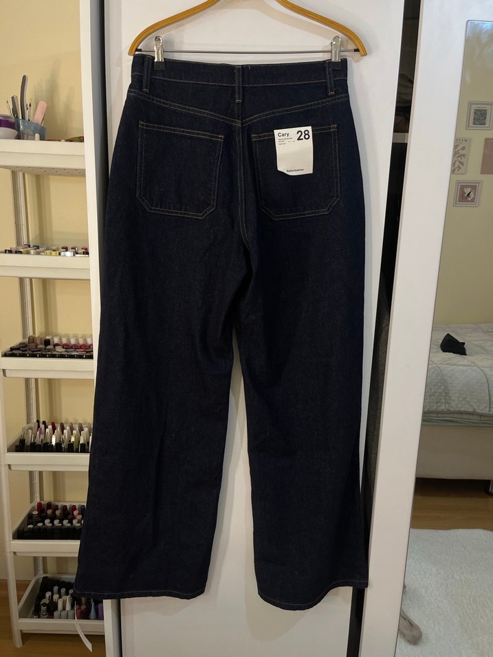 Reformation Denim Kadın Pantolon - Görsel 2