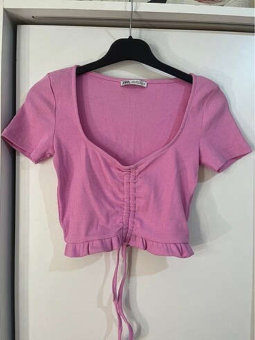 zara pembe bluz