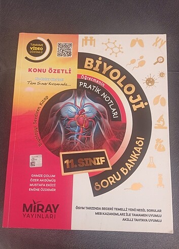  Beden 11.sınıf biyoloji kitabı