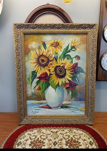 Yağlıboya tablo 47x37 cm sanatçı imzalı