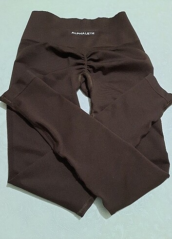 Alphalete seamless büzgülü tayt 