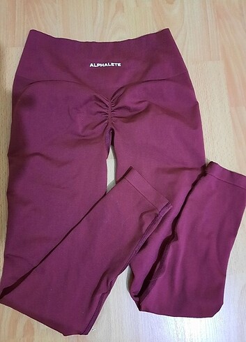 Alphalete seamless büzgülü tayt 