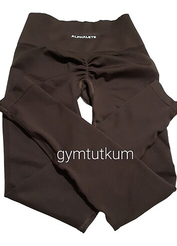 Alphalete seamless büzgülü tayt 