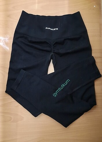 Alphalete seamless büzgülü tayt 