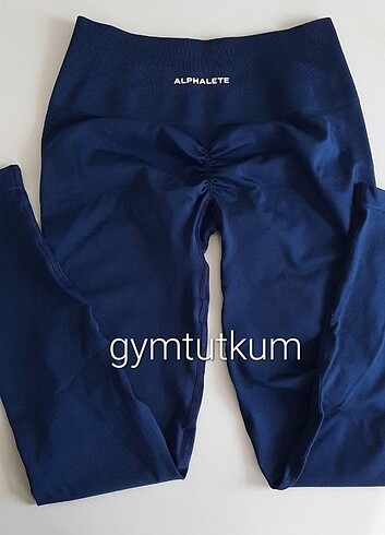 Alphalete seamles büzgülü tayt 