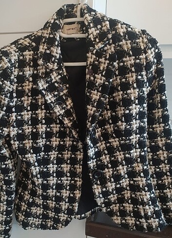 36 Beden siyah Renk Blazer ceket 