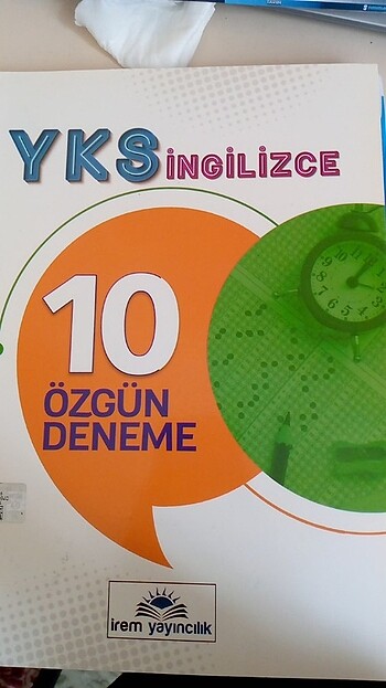  Yks ingilizce 10 özgün deneme 