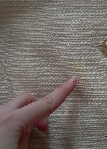 44 Beden altın Renk Bej Mini Keten Düğmeli Kadın Ceket