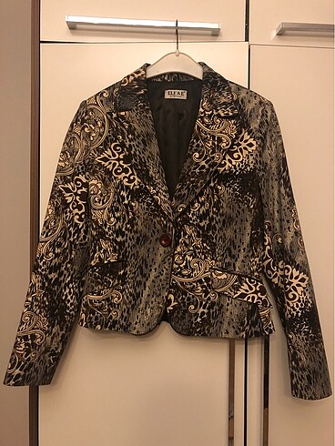 Desenli Blazer Ceket