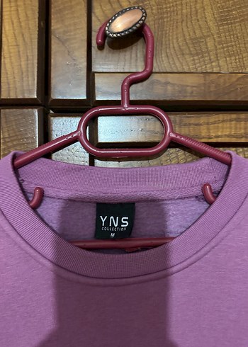 Mor Rahat Kesim Kadın Sweatshirt - Görsel 2