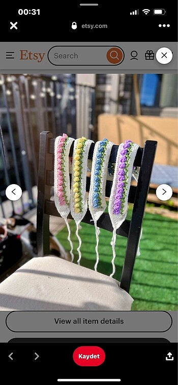 Beden çeşitli Renk kore tarzı lale desen saç bandı