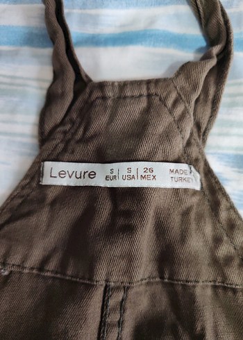 Kemerli açık kahve Salopet - Görsel 6