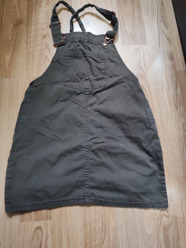 Kemerli açık kahve Salopet - Görsel 5