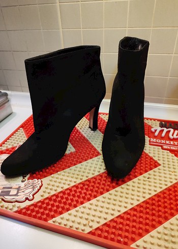 Manolo blahnık Siyah Kadın Stiletto Topuklu Bot