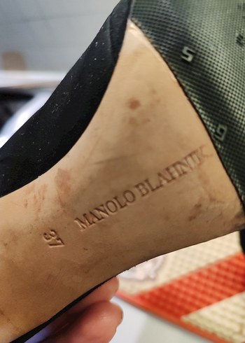 37 Beden siyah Renk Manolo blahnık Siyah Kadın Stiletto Topuklu Bot