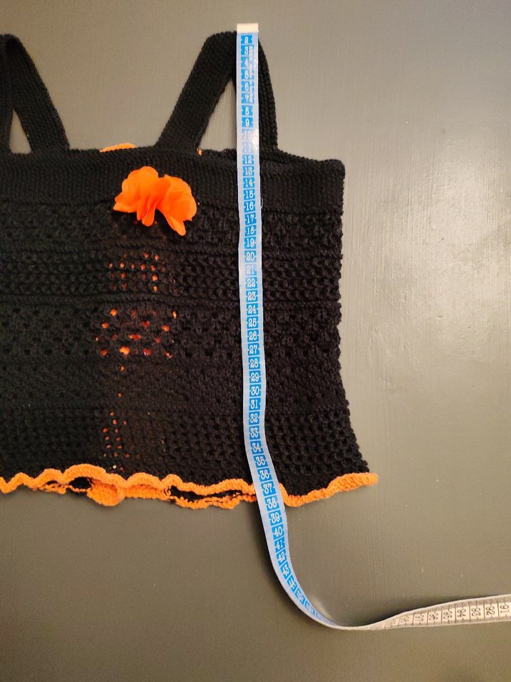 Siyah Dantel Detaylı Kız Çocuk Örgü straplez bluz - Görsel 5