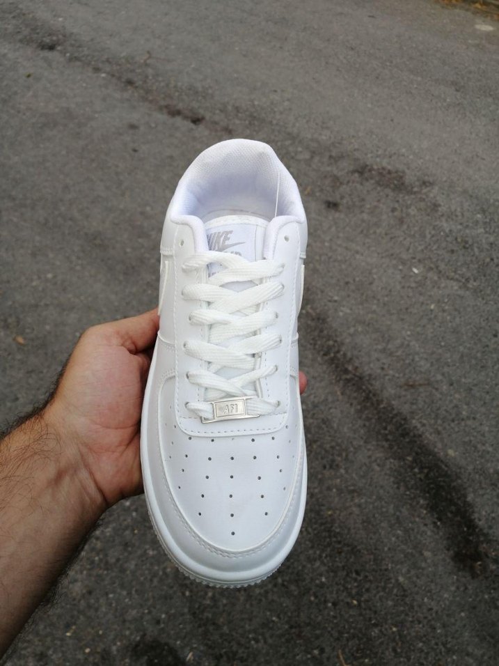 Beyaz Minimalist Kadın Spor Ayakkabı - Görsel 2