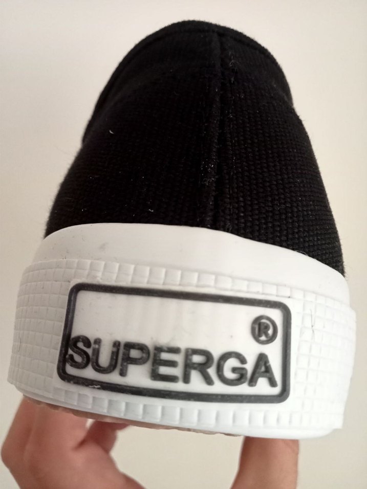 Siyah Erkek Spor Ayakkabı Velcro Detaylı - Görsel 5