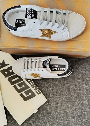 Beyaz Goldengose Kadın Sneakers - Görsel 2