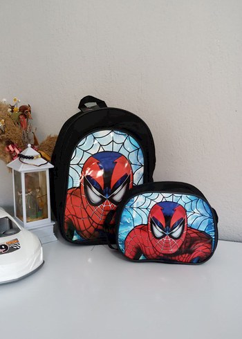 Renkli Unicorn ve Hayvan Desenli Okul Çantası - Görsel 3