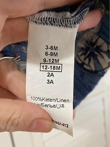 12-18 Ay Beden mavi Renk Bg baby bg store hırka