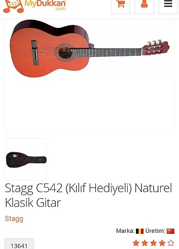 Stagg C542 Klasik Gitar