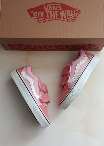 Vans Kız Çocuk Pembe Vans Bantlı Spor Ayakkabı
