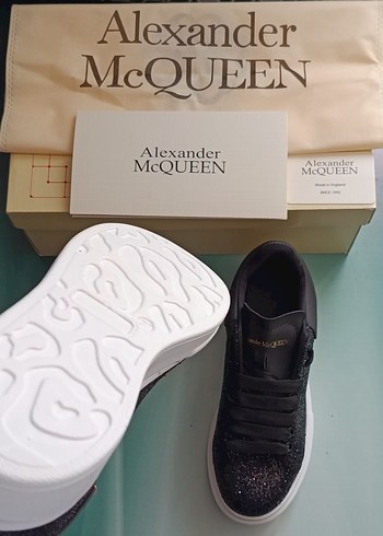 37 Beden siyah Renk Alexander McQueen Kadın Siyah Platform Spor Ayakkabı
