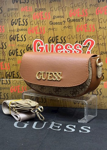 Beden Guess askılı çapraz çanta bej renk