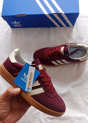 Bordo Adidas Kadın Spor Ayakkabı