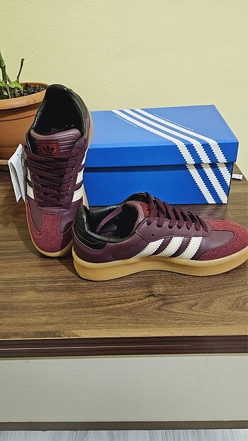 37 Beden Adidas samba bordo Spor ayakkabı