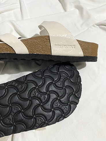 40 Beden beyaz Renk Birkenstock terlik