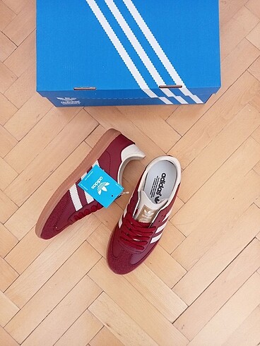 40 Beden bordo Renk Adidas samba spor ayakkabı