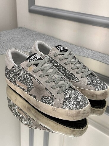 38 Beden gri Renk Golden goose simli