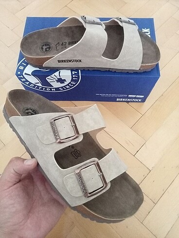 36 Beden ten rengi Renk Birkenstock terlik bej
