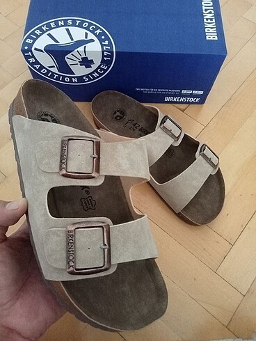 36 Beden Birkenstock terlik bej
