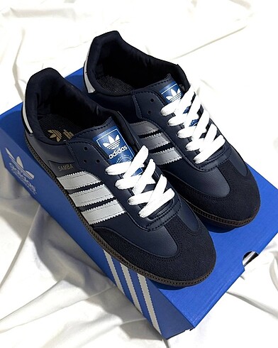 Adidas samba spor ayakkabı lacivert