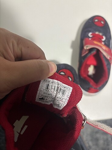 28 Beden çeşitli Renk Marvel Spiderman Çocuk Ayakkabı