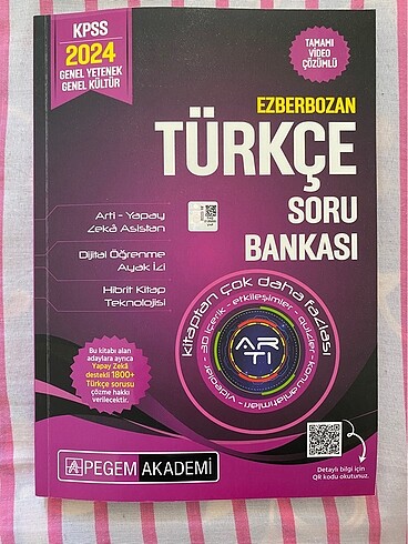 KPSS Türkçe soru bankası