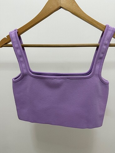 Dilvin Dilvin Kadin Mor Bilyeli Crop Top