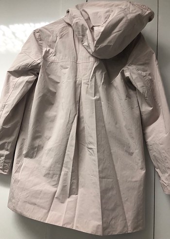 Bej Kadın Uzun Parka Kürklü Kapüşonlu - Görsel 2